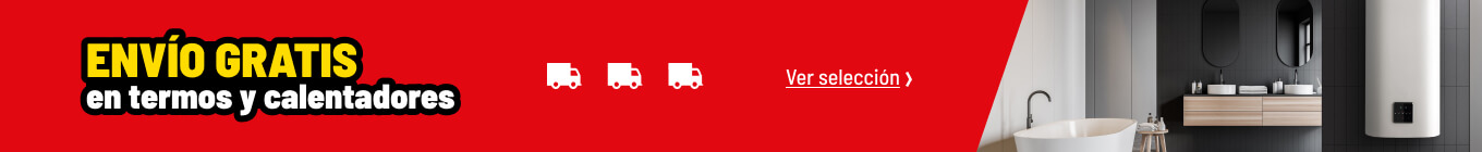 Envío gratis en termos y calderas